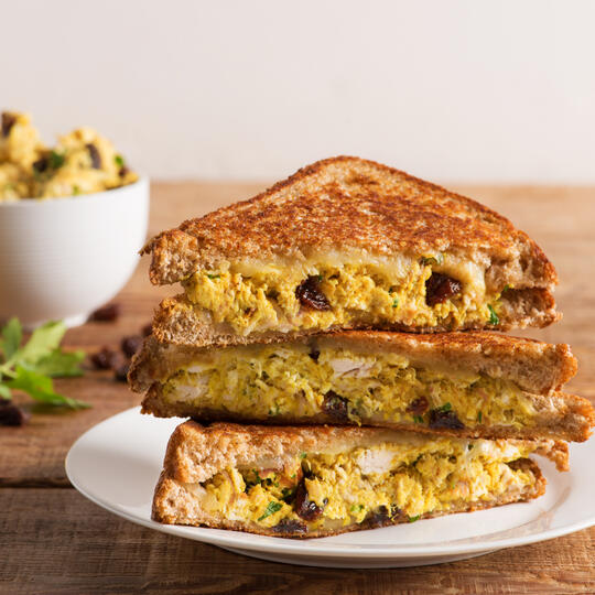 Savoury Curried Chicken Panini Dempster